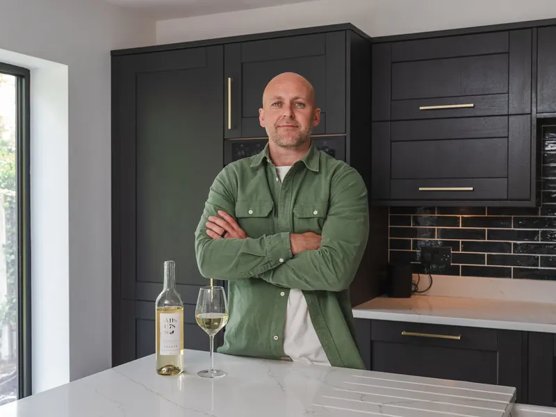 Tom Bell at home